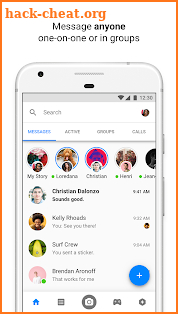 Messenger – Text and Video Chat for Free screenshot