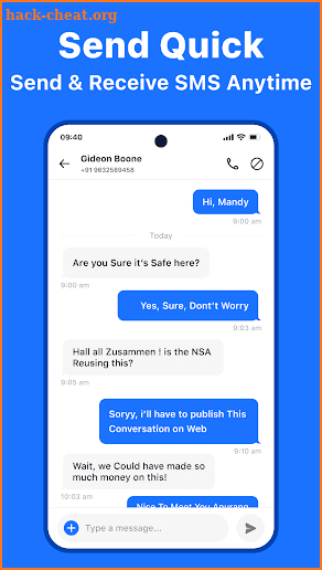 Messenger : Text Messages screenshot