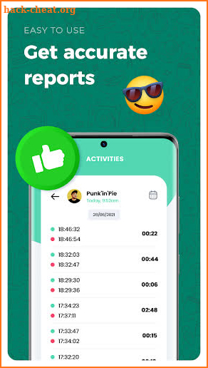 Messenger Tracker screenshot