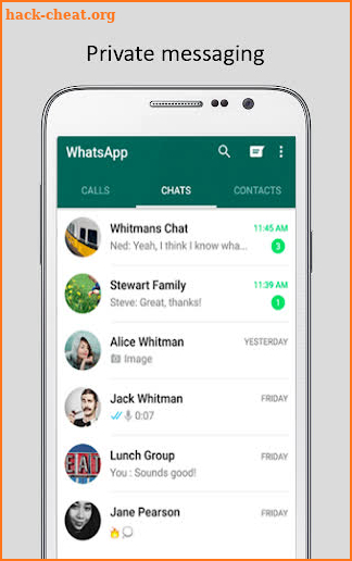 Messenger Waths Tips screenshot