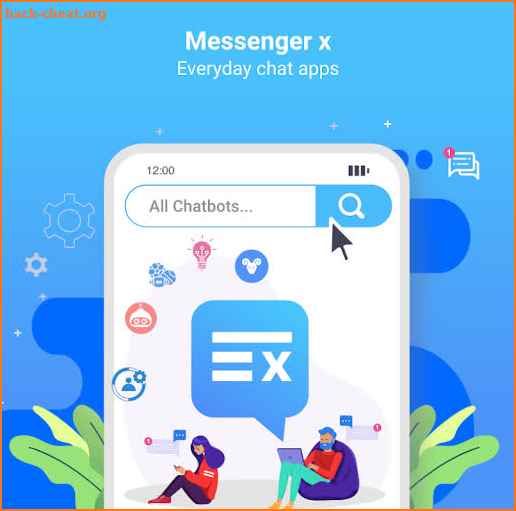 Messenger X - Free messaging with Chat Apps screenshot