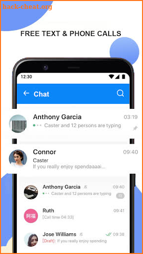 Messengers For All Social Media screenshot