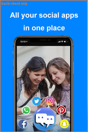 Messengers for chat social Apps screenshot