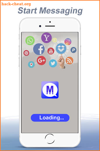 Messengers for social net apps screenshot