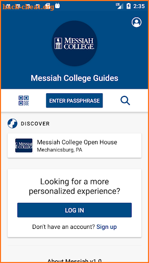Messiah College Guides screenshot