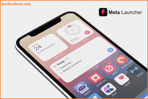 Meta Launcher PRO - iOS 15 screenshot