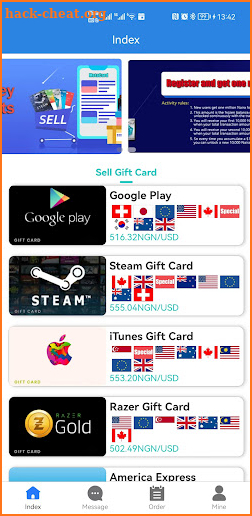 MetaCard: Sell Gift Cards screenshot