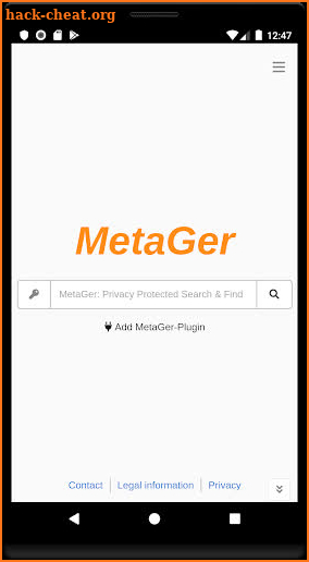 MetaGer Search screenshot