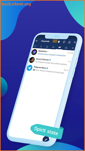 MetaGram Messenger screenshot