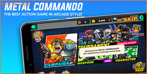 Metal Commando - Classic Shooting FPS Game screenshot