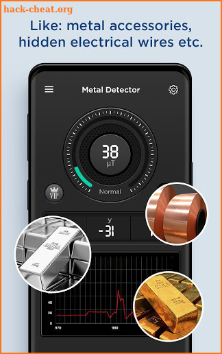 Metal Detector: Hidden Metal Finder- Metal Sniffer screenshot