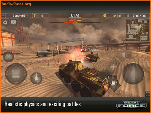 Metal Force: War Modern Tanks screenshot