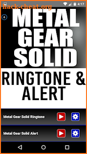 Metal Gear Solid Ringtone screenshot