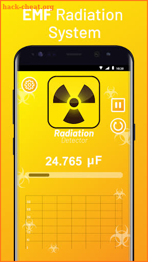 Metal - Magnetic Field and Radiation Detector App screenshot