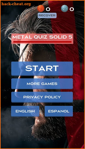 Metal Quiz Solid 5 screenshot