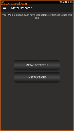 Metal Scanner - Metal Detector : metal finder screenshot