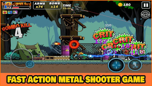 Metal Shooter - Super Soldier Offline screenshot
