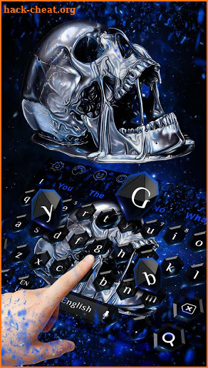 Metal Skull Keyboard screenshot