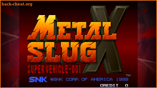 METAL SLUG X ACA NEOGEO screenshot