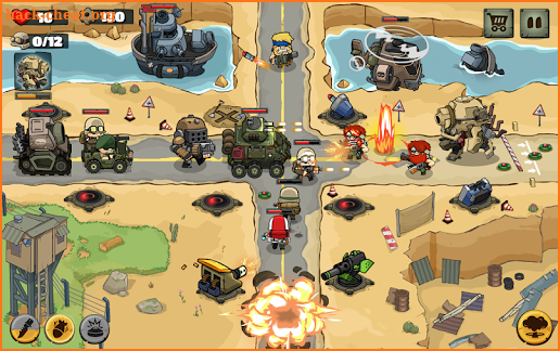 Metal Soldiers TD: Tower Defense screenshot