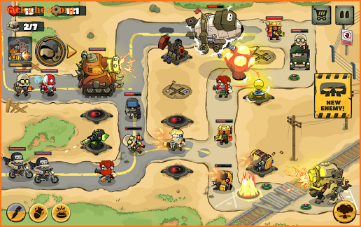 Metal Soldiers TD: Tower Defense screenshot