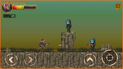 Metal Strike: Shooting Soldiers 2D screenshot