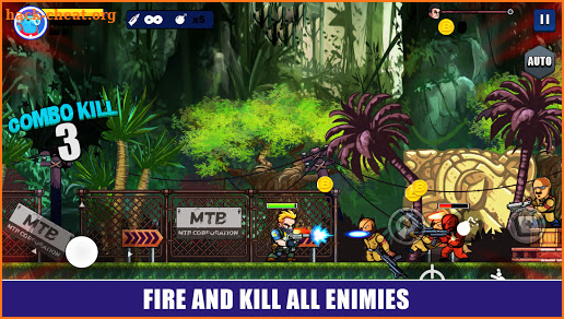 Metal Warrior: Metal Shooter Shooting Game screenshot