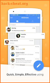Metalk – SMS Messages screenshot