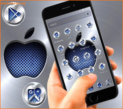 Metallic Apple Launcher Theme 🍏 screenshot
