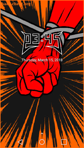 Metallica Clock Widget And Themes screenshot