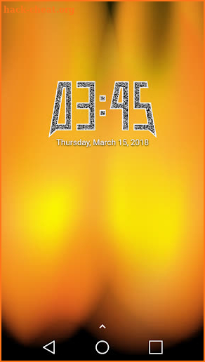Metallica Clock Widget And Themes screenshot