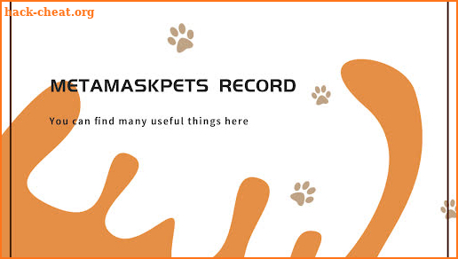 MetaMaskPets Record screenshot