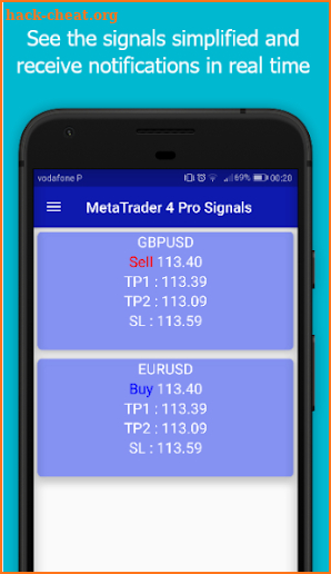 MetaTrader 4 Pro Signals Premium screenshot