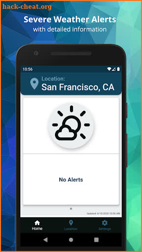 Meteo! - Local Weather App & Bad Weather Alert App screenshot