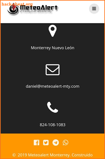 Meteoalert Monterrey screenshot