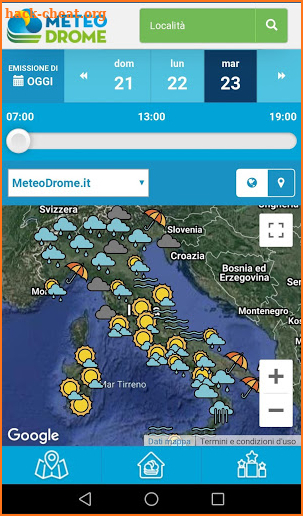 MeteoDrome screenshot