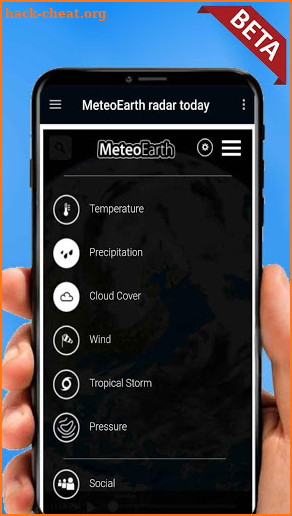 MeteoEarth BETA : Weather Radar Channel Today accu screenshot