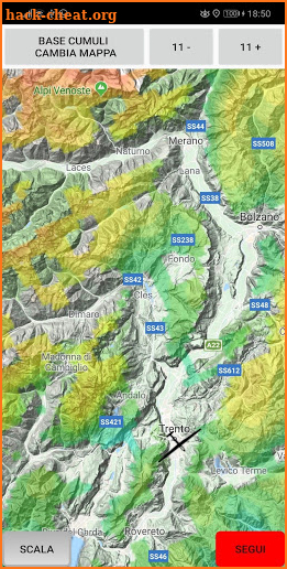 MeteoGlide screenshot