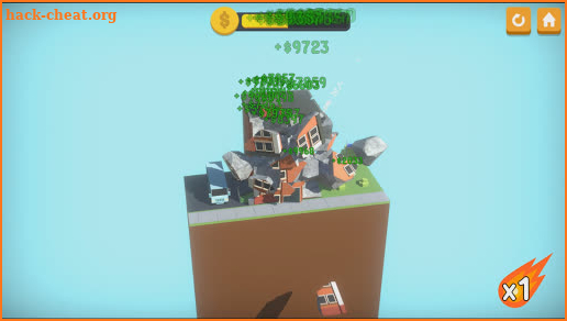Meteor City Destructor : Physics Simulator screenshot