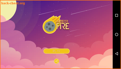 Meteor fire screenshot