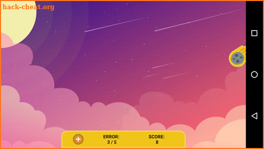 Meteor fire screenshot