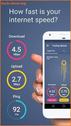 Meteor: Speed Test for 3G, 4G, Internet & WiFi screenshot