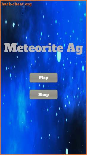 Meteorite Ag screenshot
