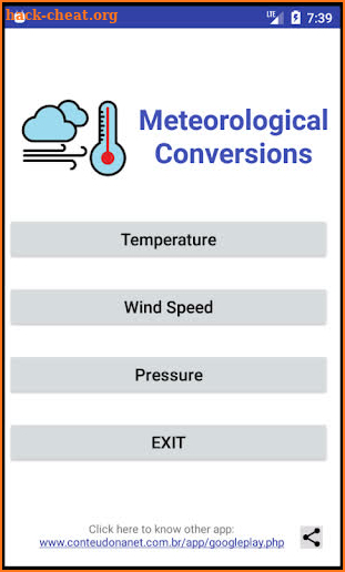Meteorological Conversions screenshot