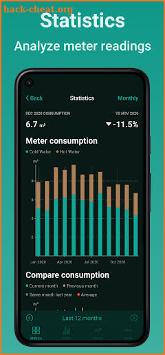 Meterable - Meter readings app screenshot