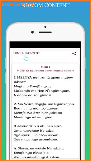 Methodist Ndwom: Hymnal app for Methodist Church screenshot