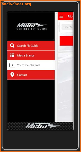 Metra Electronics Fit Guide screenshot
