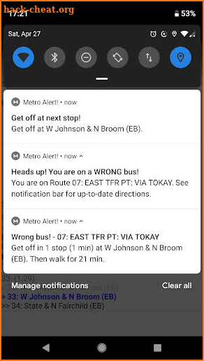 Metro Alert! screenshot