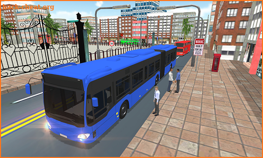 Metro Coach Bus Games New 2017 screenshot