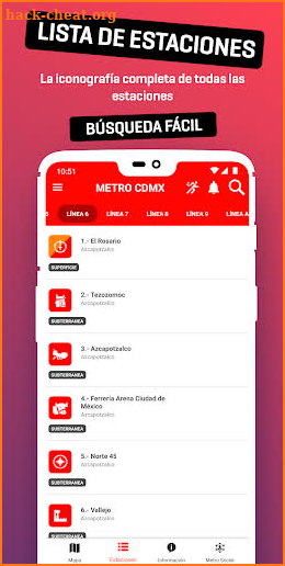 Metro Metrobús CDMX - Mexico City screenshot